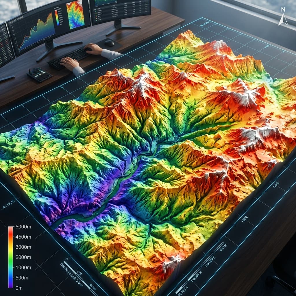 Digital elevation model